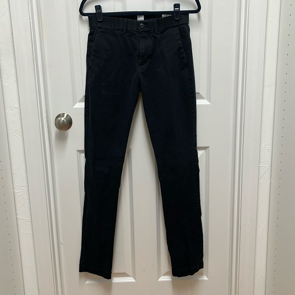 Gap Men’s Black Skinny Chino - 29 x 34